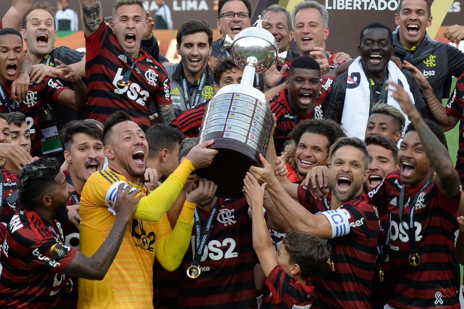 Flamengo Campeão da Libertadores 2019 (ERNESTO BENAVIDES/AFP via Getty Images)