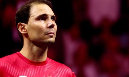 Nadal chorando (Foto: Clive Brunskill/Getty Images for ITF)