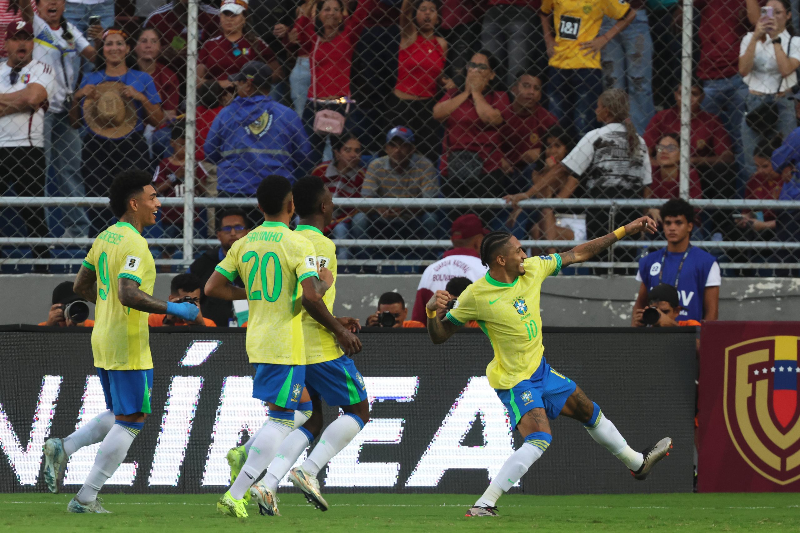 Brasil empata com a Venezuela. (Foto: Edilzon Gamez/Getty Images)