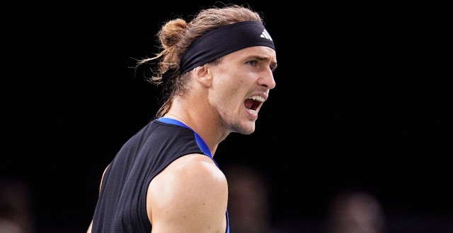 Zverev vibra em Paris (Foto: Paris Rolex Masters)