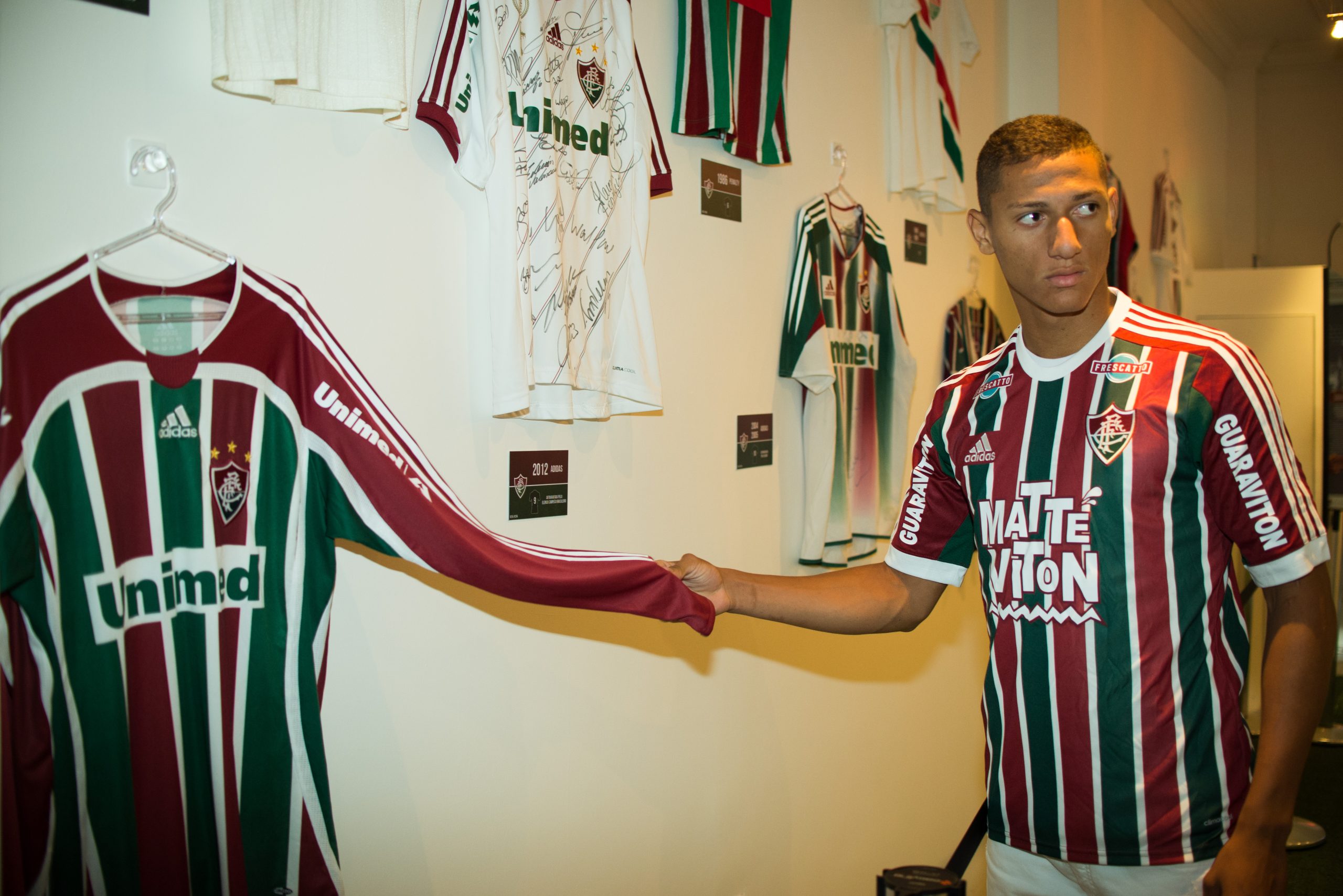 Fluminense quer Richarlison (Foto: Bruno Haddad/Fluminense)