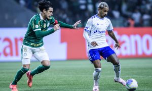 Cruzeiro e Palmeiras se enfrentam. (Foto: Gustavo Aleixo/Cruzeiro)