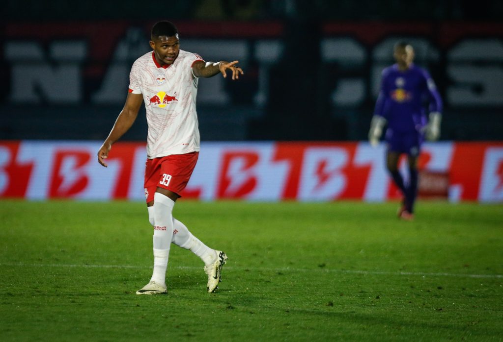 Douglas Mendes, jogador do Red Bull Bragantino. (Foto: Ari Ferreira/Red Bull Bragantino)