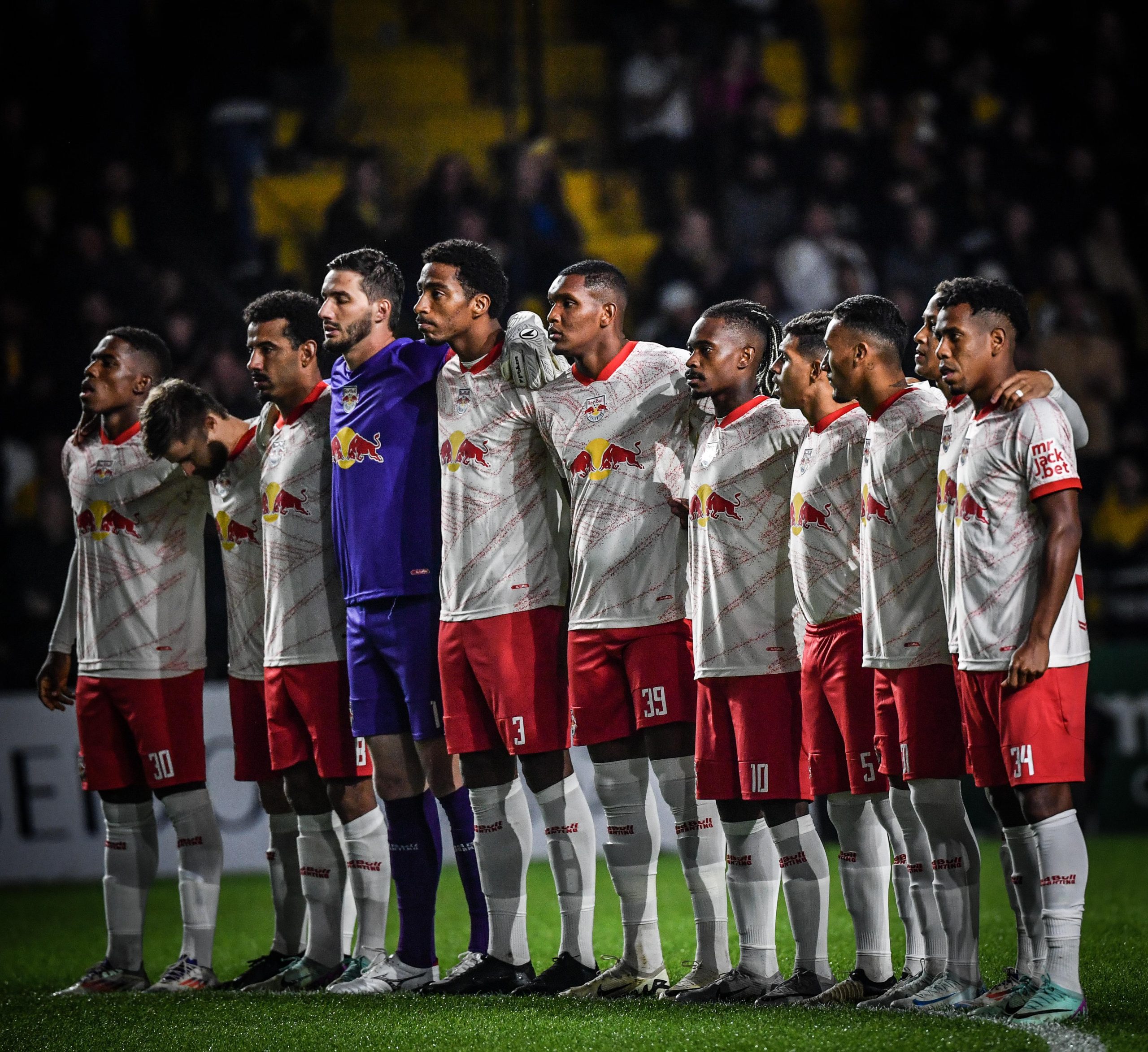 Jogadores do Red Bull Bragantino. (Foto: Ari Ferreira/Red Bull Bragantino)