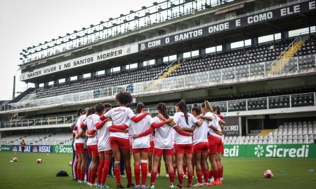 Jogadoras do time feminino do Red Bull Bragantino. (Foto: Ari Ferreira/Red Bull Bragantino)