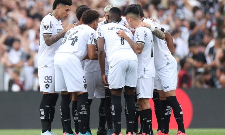 Time do Botafogo na final da Libertadores (Foto: Vítor Silva/Botafogo)