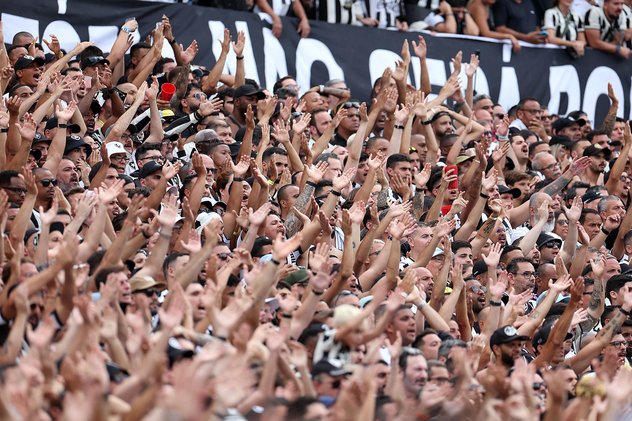 Torcida Botafogo. ( Foto: Vitor Silva/Botafogo)