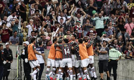 Fluminense fez dever de casa e depende de si na última rodada (FOTO: LUCAS MERÇON / FLUMINENSE F.C.)