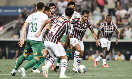 Flu luta até o fim para garantir a permanência na Série A. (FOTO: LUCAS MERÇON / FLUMINENSE F.C.)