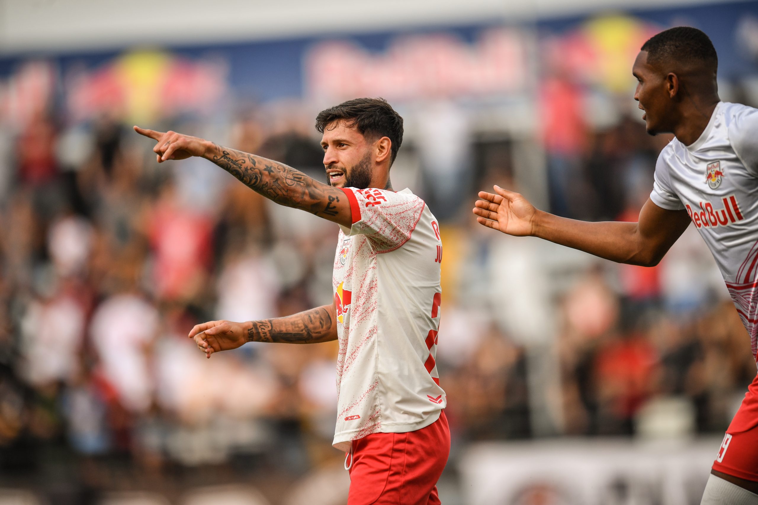 Juninho Capixaba, jogador do Red Bull Bragantino. (Foto: Ari Ferreira/Red Bull Bragantino)