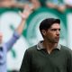 Abel Ferreira durante partida contra o Fluminense pelo Brasileirão 2024. (Foto: Cesar Greco/Palmeiras)