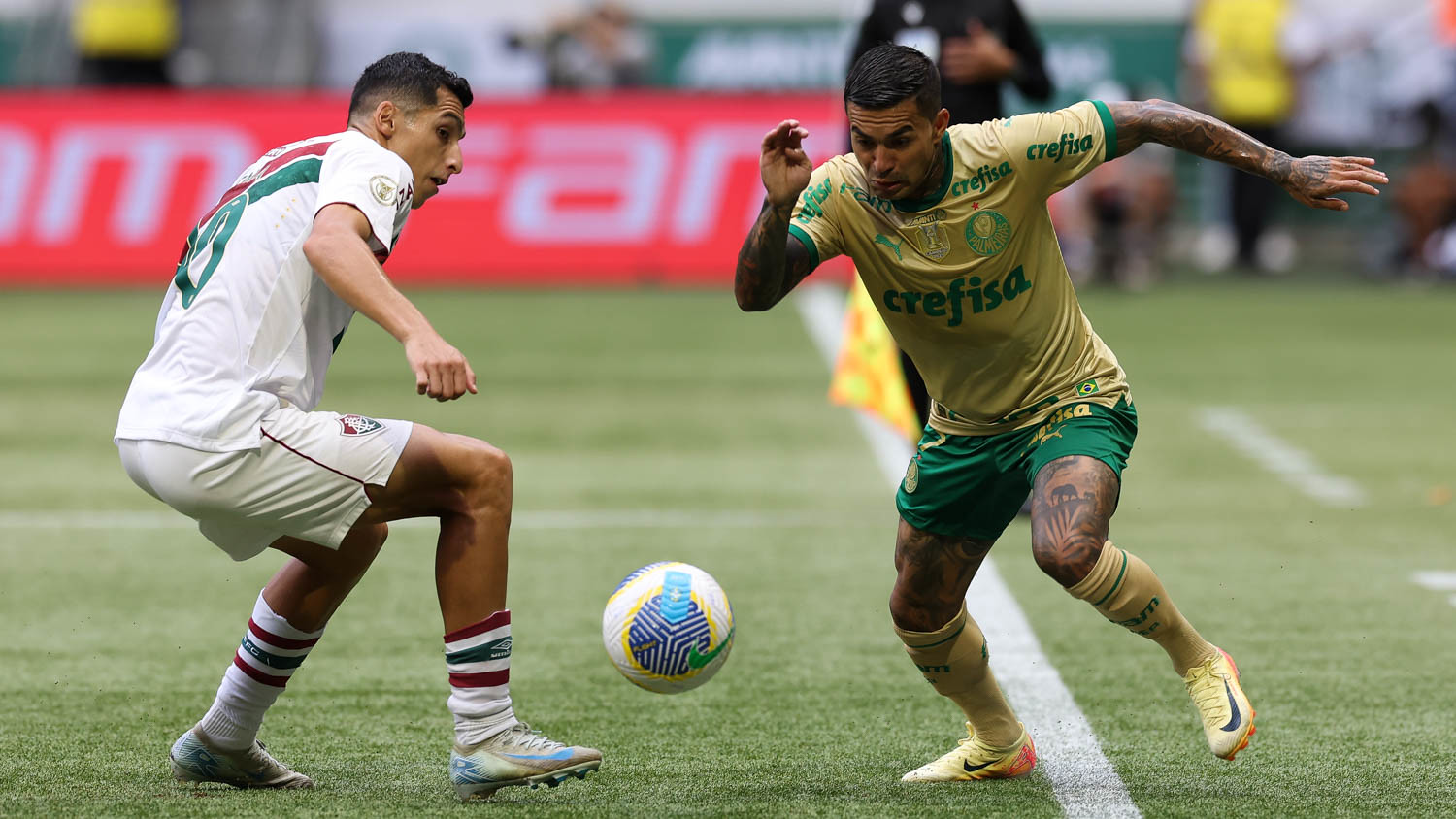 A última vez de Dudu com a camisa 7 do Palmeiras. (Foto: Cesar Greco/Palmeiras).