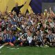 Botafogo comemorando o titulo. (Foto: Buda Mendes/Getty Images)