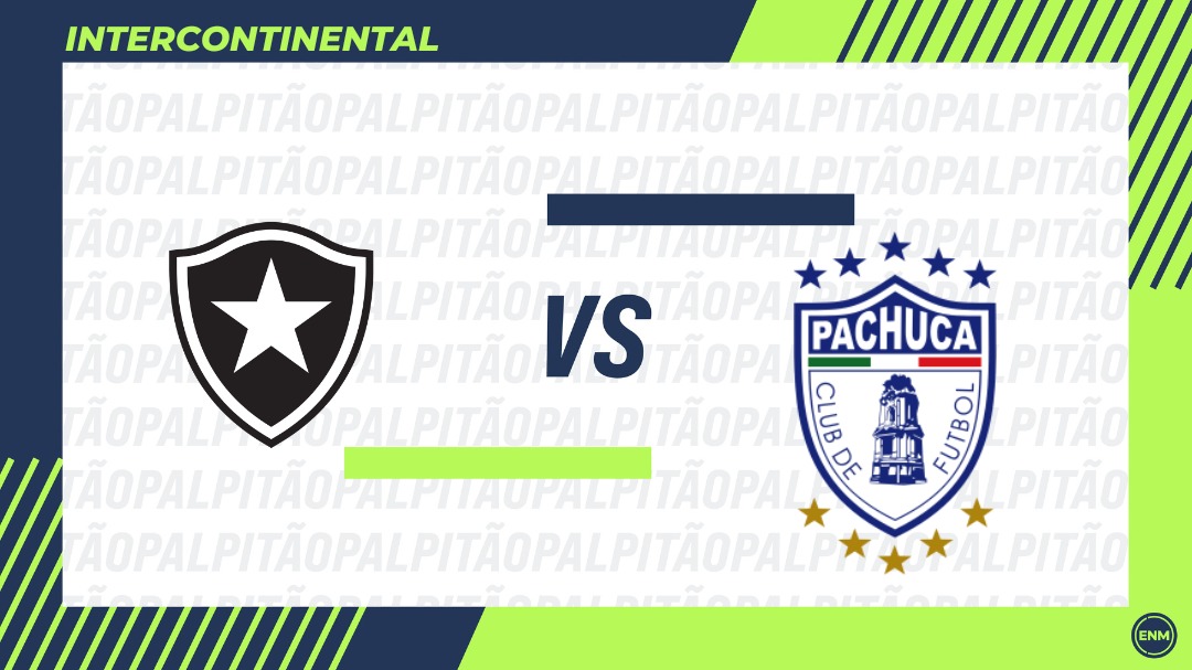 Botafogo x Pachuca. (Arte:ENM)