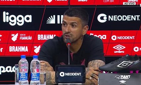 Lucho projeta 'jogo de vida ou morte' do Athletico na última rodada do Brasileirão (Foto: Reprodução/Youtube/Athletico)