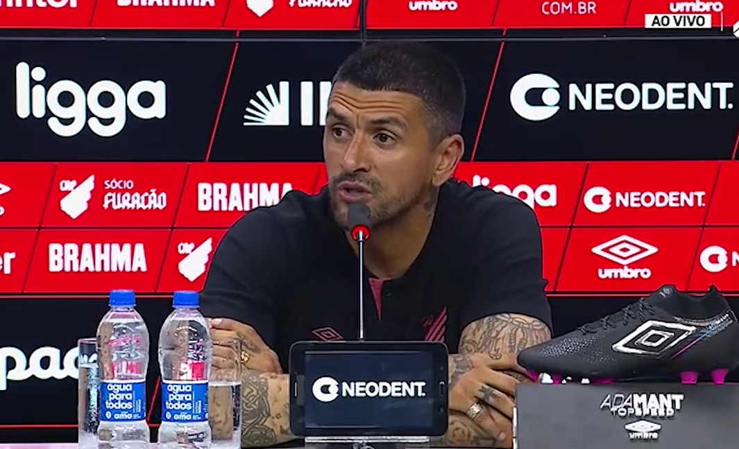 Lucho projeta 'jogo de vida ou morte' do Athletico na última rodada do Brasileirão (Foto: Reprodução/Youtube/Athletico)