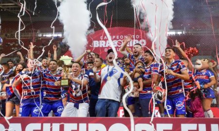 Fortaleza supera Apodi e é campeão do Brasileirão de Futsal (Foto: Lucas Emanuel/CBFS)