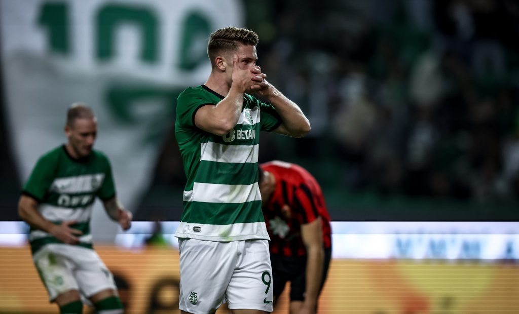 Gyökeres. (Foto: Divulgação/Sporting)