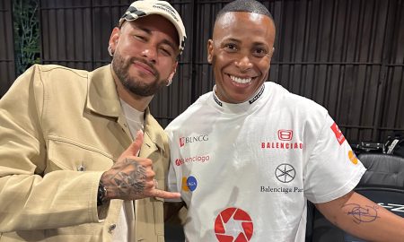 Neymar e Raoni Soares (Foto: Arquivo pessoal)