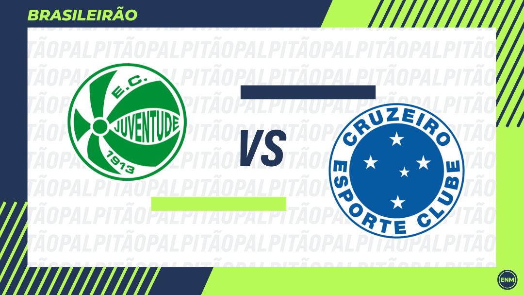 Juventude x Cruzeiro. 38ª rodada do Campeonato Brasileiro. 8/12/2024. Arte: ENM