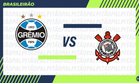 Grêmio x Corinthians. 38ª rodada do Campeonato Brasileiro. 8/12/2024. Arte: ENM