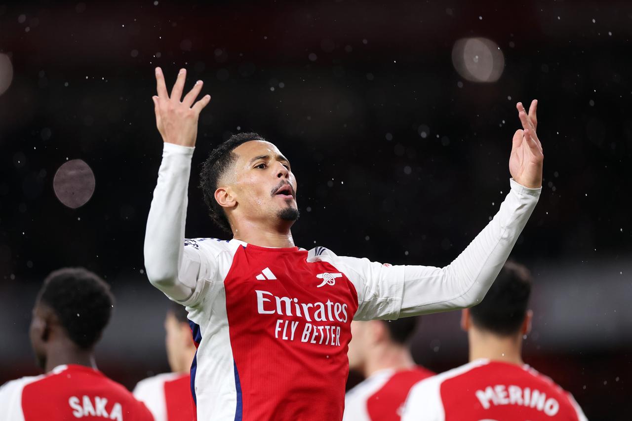 Saliba. (Foto:Julian Finney/Getty Images)