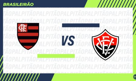 Flamengo x Vitória. Arte: ENM