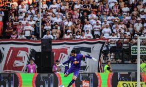 Cleiton, jogador do Red Bull Bragantino. (Foto: Ari Ferreira/Red Bull Bragantino)