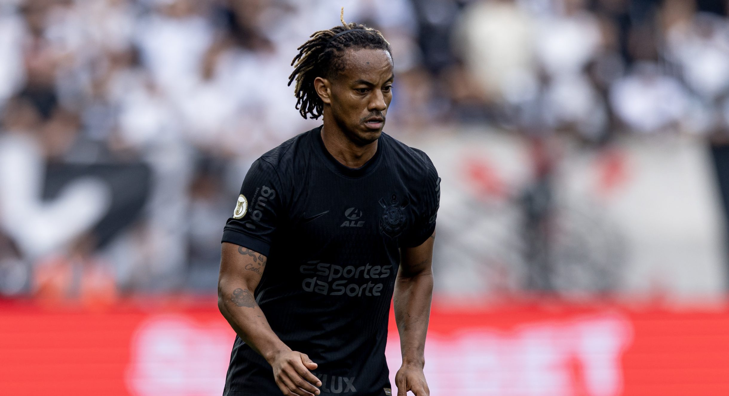 Corinthians tem renovação encaminhada com peruano André Carrillo. (Foto: Rodrigo Coca/Agência Corinthians)