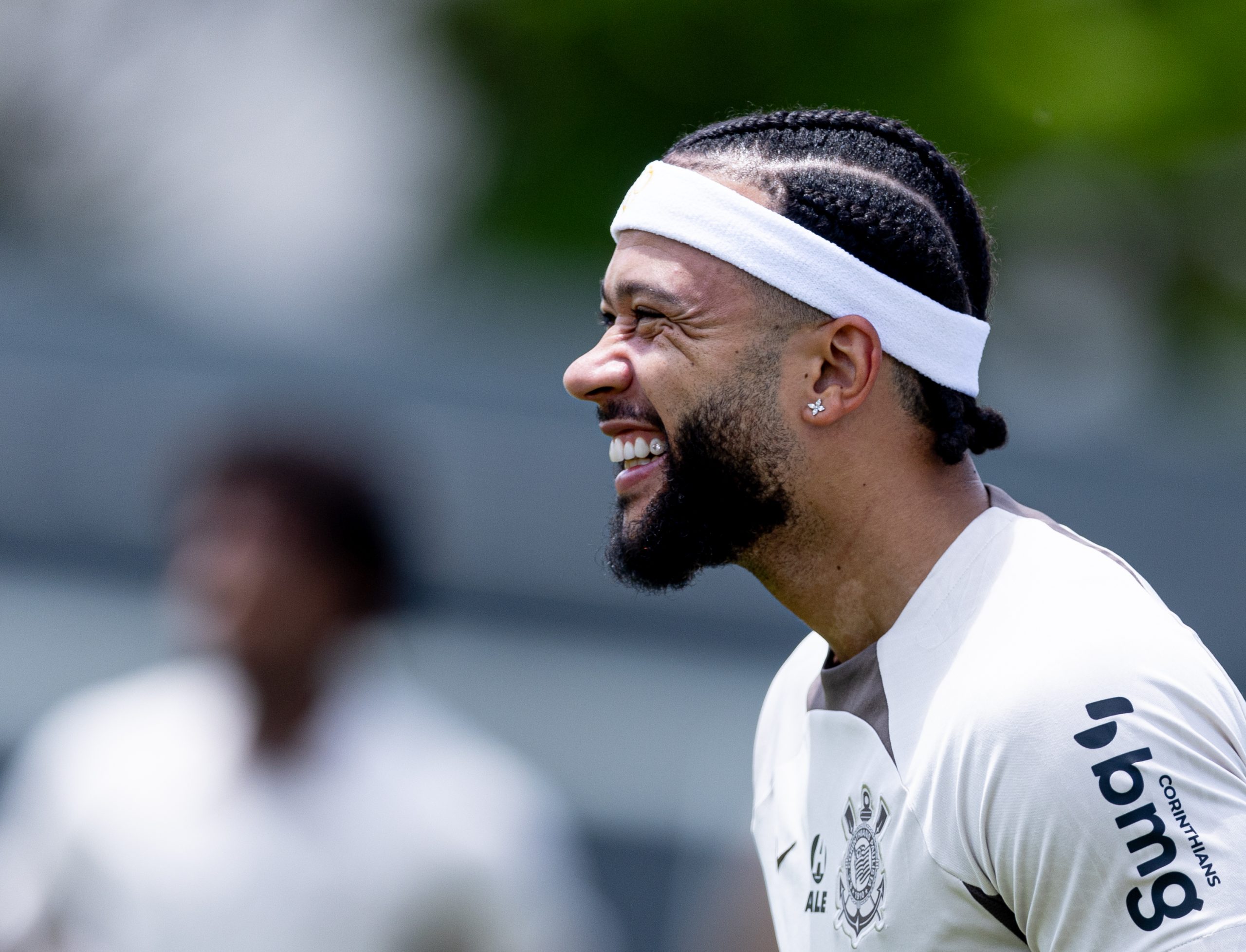 Novo colega de equipe? Astro mundial diz que jogaria de graça com Memphis no Corinthians. (Foto: Rodrigo Coca/Agência Corinthians)