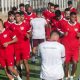 Elenco do CRB em treinamento. (Foto: Francisco Cedrim/CRB)