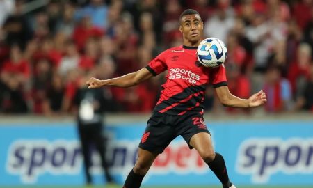 Erick em atuação pelo Athletico. (Foto: José Tramontin/CAP)