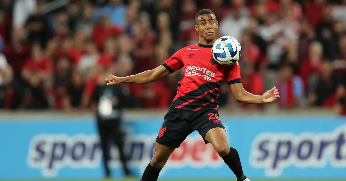 Erick em atuação pelo Athletico. (Foto: José Tramontin/CAP)