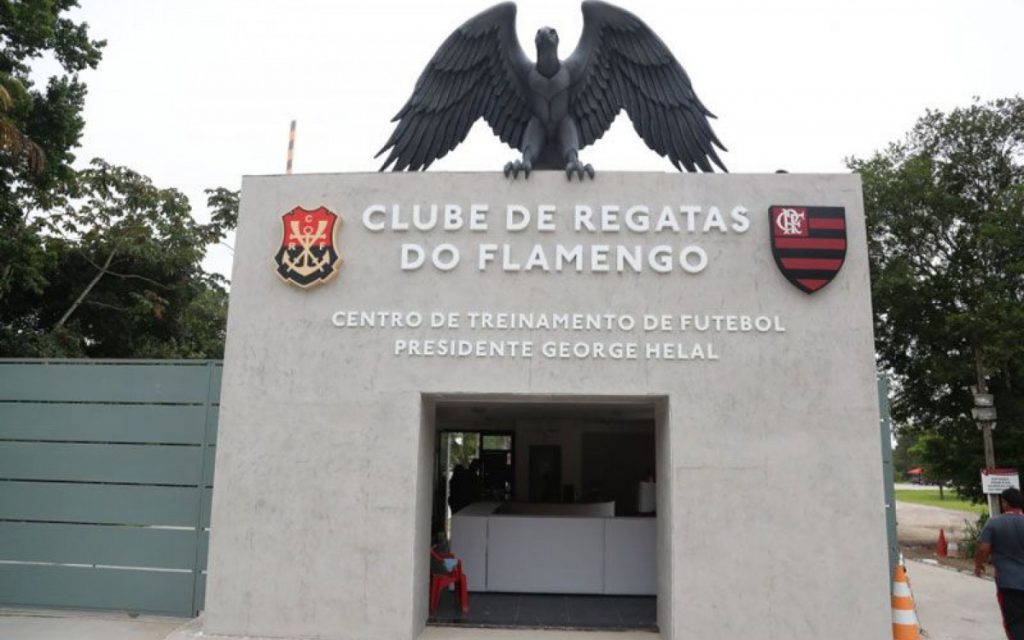 Entrada do CT do Flamengo (Foto: Gilvan de Souza/Flamengo)