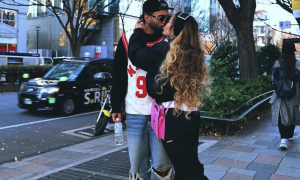 Irmã de Neymar posta foto beijando Gabigol e viraliza. (Foto: Reprodução/Instagram)