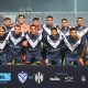 Jogadores do Vélez Sarsfield. (Foto: Hernan Cortez/Getty Images)