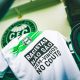 Camisa do Coritiba com mensagem antirracista. (Foto: Rafael Ianoski/CFC)