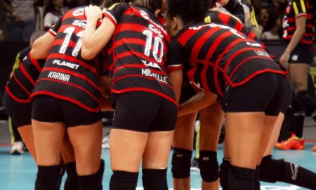 Sesc Flamengo na Superliga (Foto: Adriano Fontes / Flamengo)