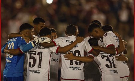 Flamengo empatou com o Madureira. Foto: Reprodução / Flamengo