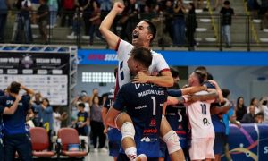 Suzano em quadra pela Superliga de vôlei