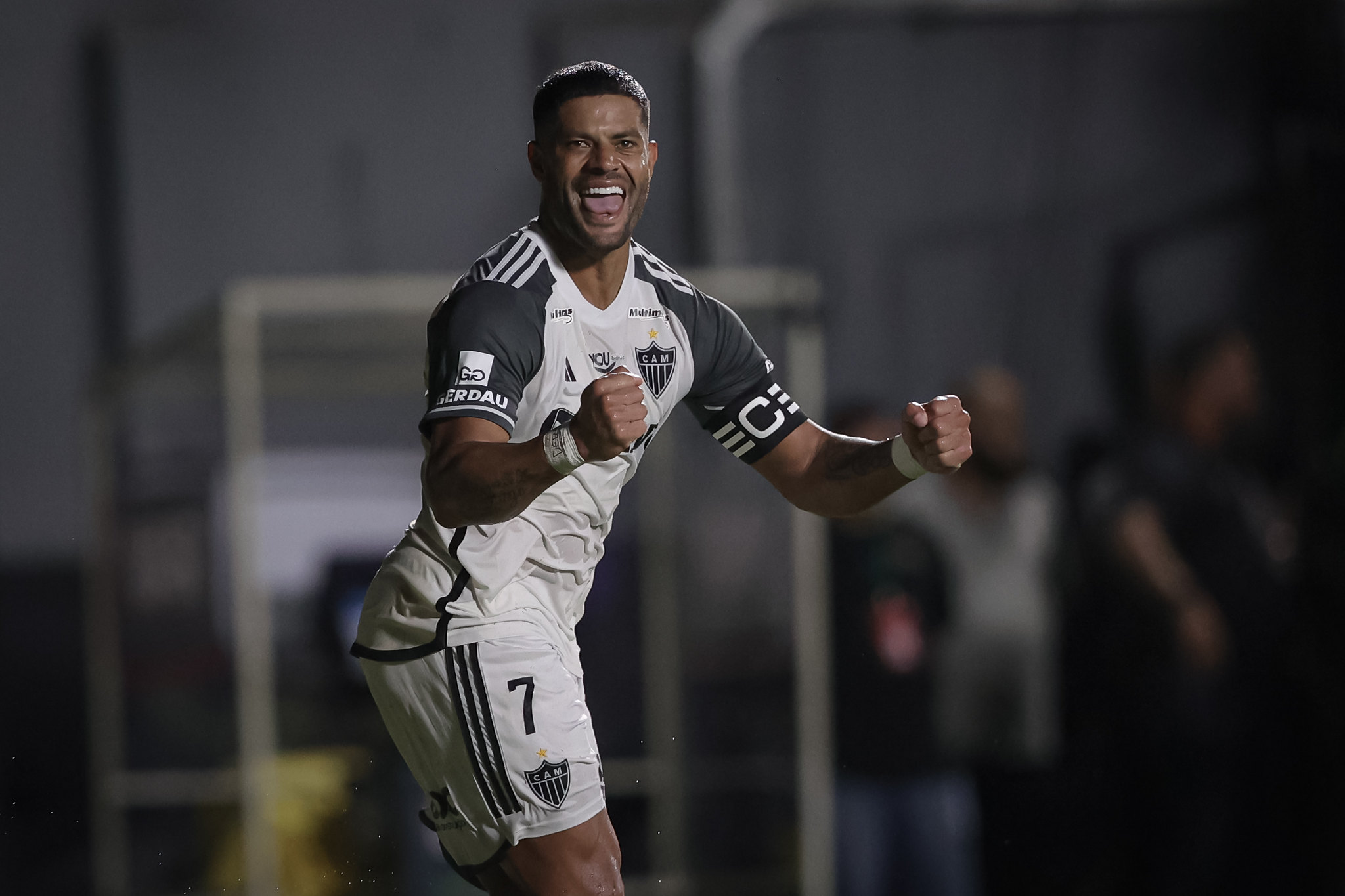 Hulk gastou mais com casamento do que o Atlético na janela de transferências. Foto: Pedro Souza/Atlético-MG