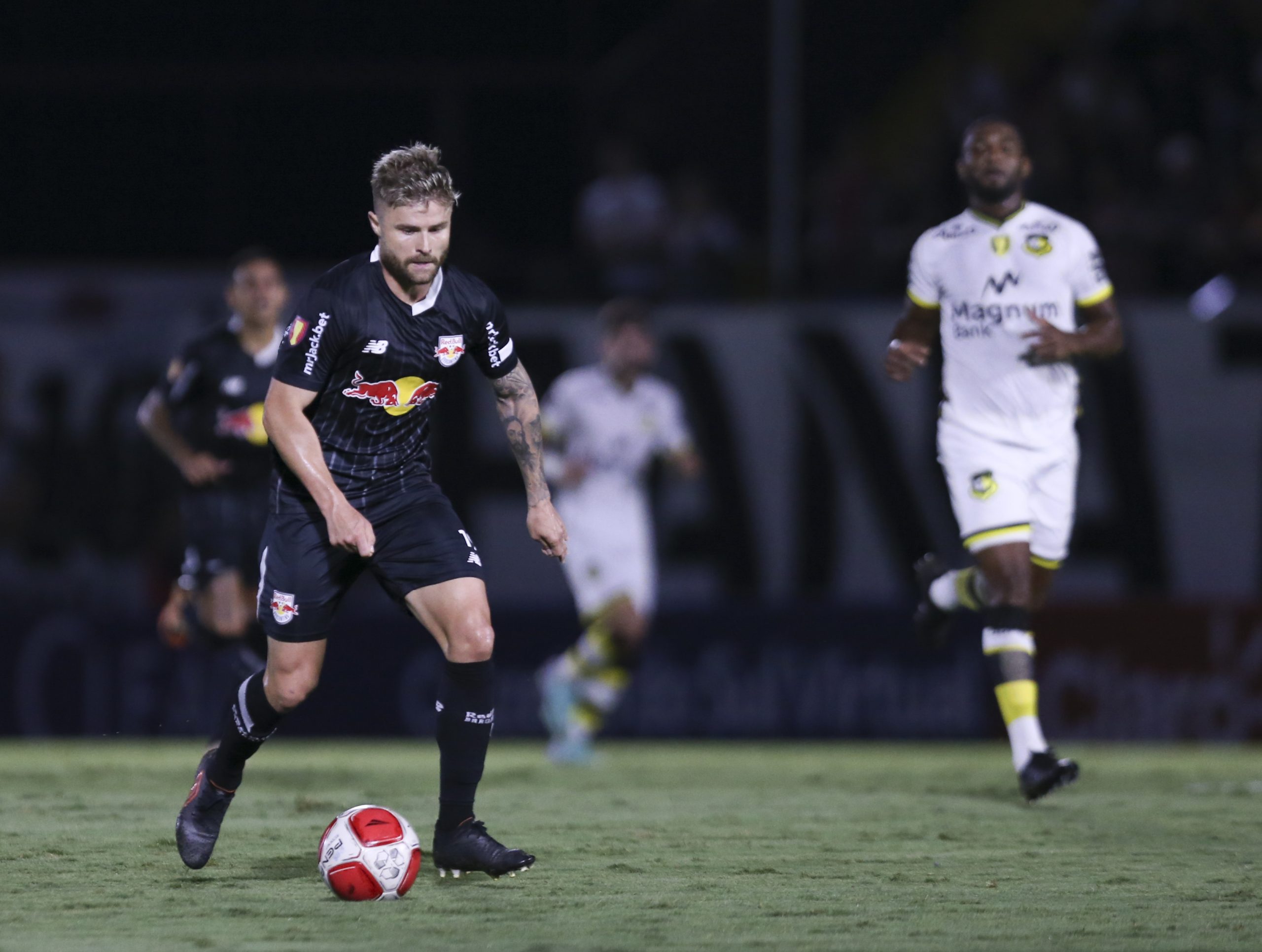 Eduardo Sasha, jogador do Red Bull Bragantino. (Foto: Ari Ferreira/Red Bull Bragantino)