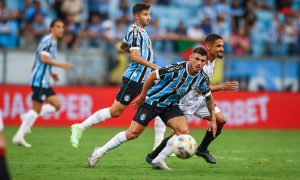 Mayk em atuação pelo Grêmio. (Foto: Lucas Uebel/GFBPA)