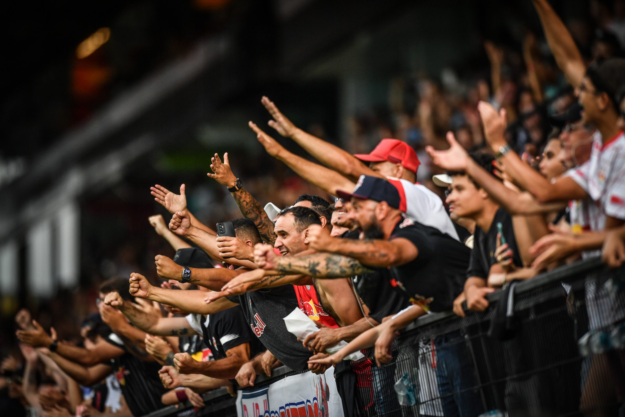 Torcida do Red Bull Bragantino. (Foto: Ari Ferreira/Red Bull Bragantino)