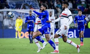 Com gols de Matheus Pereira e Luciano, Cruzeiro e São Paulo empatam no FC Series(Foto: Gustavo Aleixo/Cruzeiro)