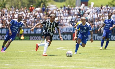 Atlético empata com Aymorés na estreia do Campeonato Mineiro. Foto: Daniela Veiga/Atlético-MG)