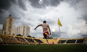 Gustavo Neves, jogador do Red Bull Bragantino. (Foto: Ari Ferreira/Red Bull Bragantino)