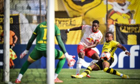 Henry Mosquera, jogador do Red Bull Bragantino. (Foto: Ari Ferreira/Red Bull Bragantino)