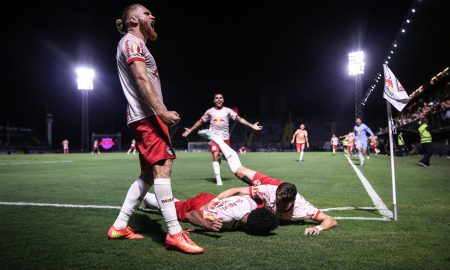 Jogadores do Red Bull Bragantino (Foto: Ari Ferreira/Red Bull Bragantino)