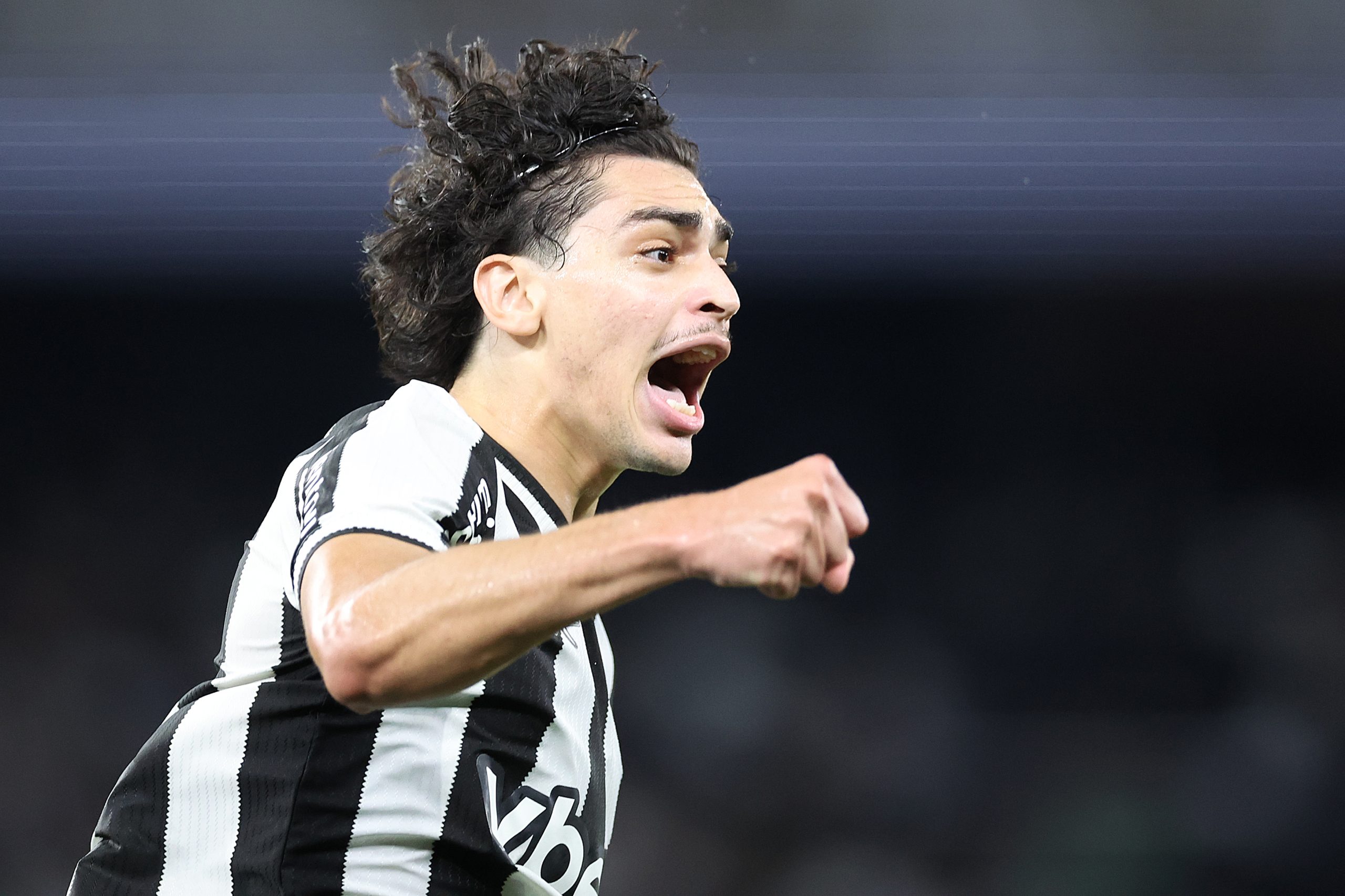 Matheus Nascimento comemorando o gol (Foto: Vítor Silva/Botafogo)